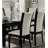 Dining Side Chairs Set of 2 White Faux Leather Upholstered Espresso Finish Hardwood Solid-1283330220-1283330210