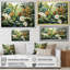 Décoration murale blanche botanique contemporaine Jungle Wonders - Plantes-1734094632-1734094640