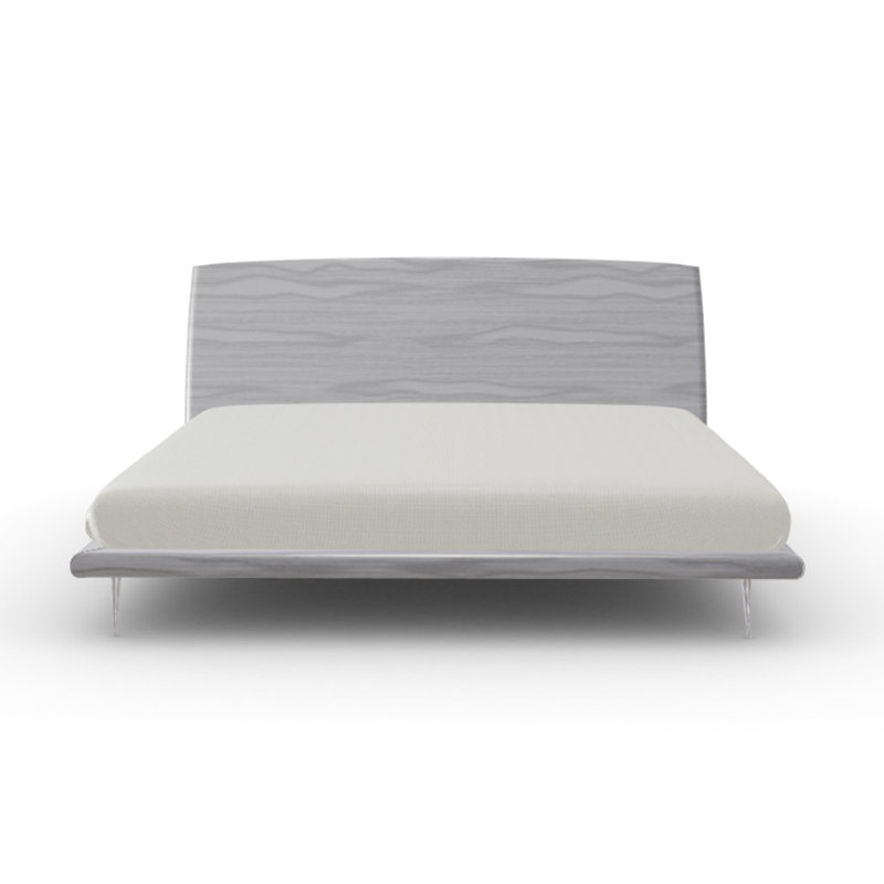 Platform Bed, King, Walnut