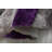 Thionville Shag Purple/Grey Shag Area Rug-1037222759