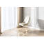 Chaise luxueuse rembourrée en velours avec base en métal-1632500658-1632500657