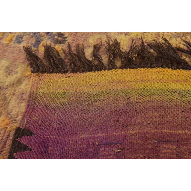 Tapis de couloir mauve