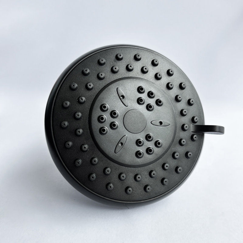 High-Pressure Rain Shower Head With 3 Spray Modes, 4 Inch Fixed Bathroom Rainfall Showerhead With Adjustable Swivel Ball Joint, Bathroom Accessories
