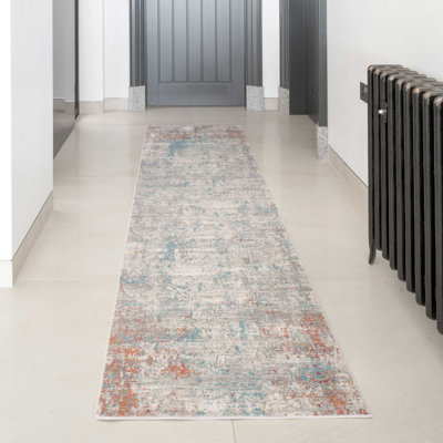 Erwann Machine Woven Grey Indoor Rug