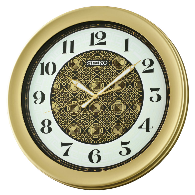 Seiko QXA859GRH Wall, Quartz, Gold-Tone