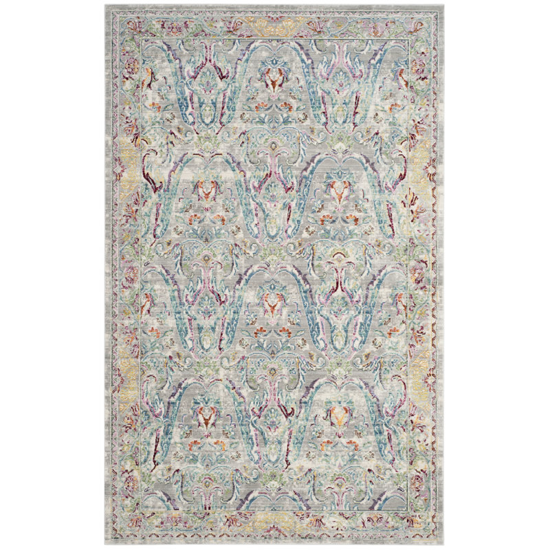 Aston Oriental Hand Woven Area Rug, Rectangle 122 x 183 cm