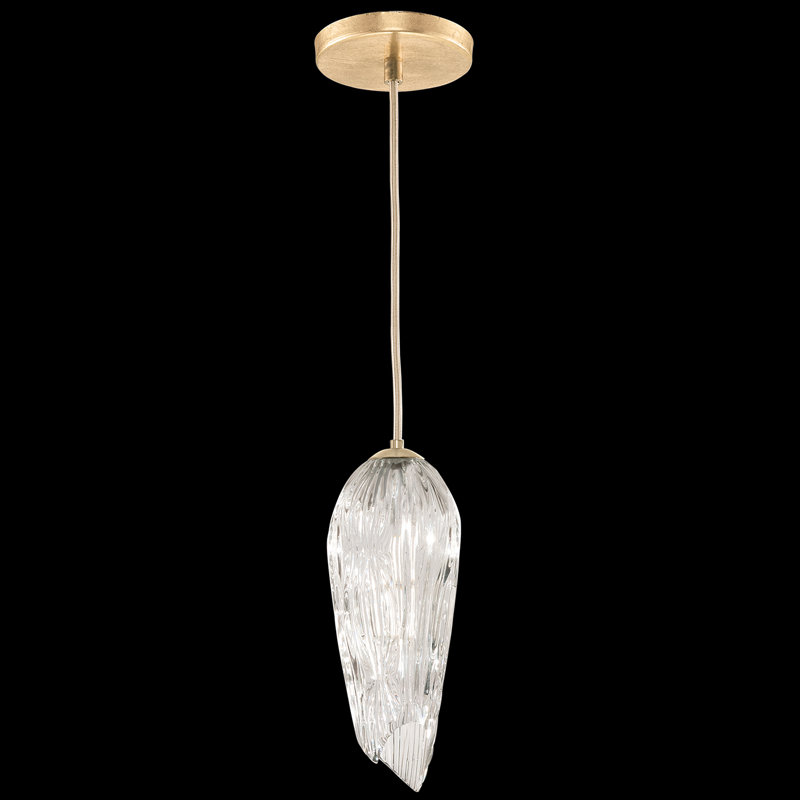 Las Olas 1 - Light Unique/Statement Pendant, Gold
