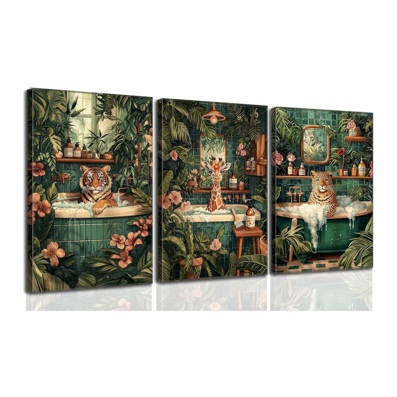 3 Piece Wrapped Canvas Print