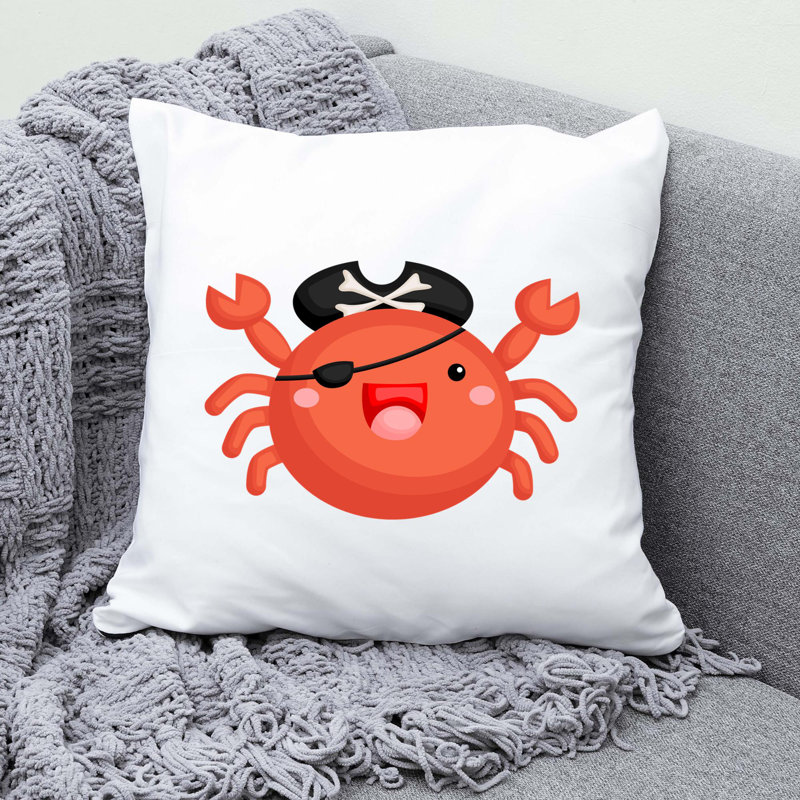 Ainhara Reversible Throw Pillow, 18"H x 18"W