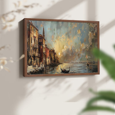 Paysage, série CLXV, reproduction encadrée