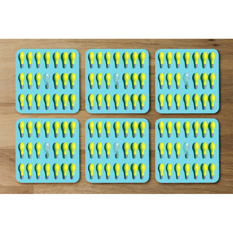 Kayce Square 6 Piece Coaster Set