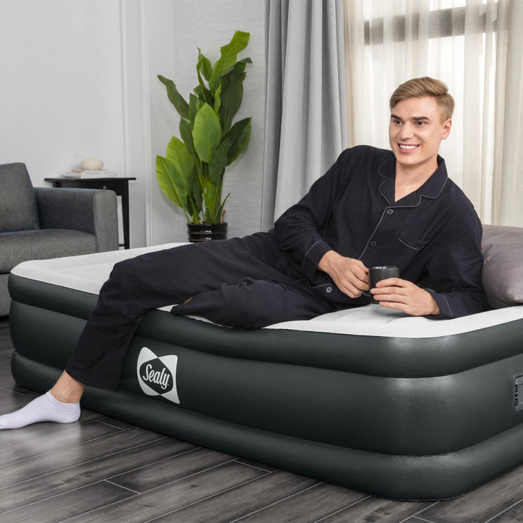 Bestway Matelas gonflable pour grand lit Sealy Tritech 18 avec pompe AC  intégrée et sac et Commentaires - Wayfair Canada