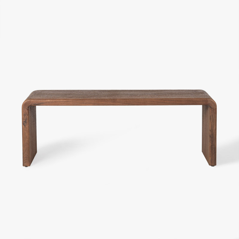 Banc d'extérieur en bois d'acacia Talakona