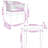 Patio Dining Set With Cushions Poly Rattan Glass-845827651-845827702-845827697