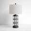 Lampe de table en verre