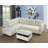 Gioia Faux Leather L-Shaped Sectional-1020823868-1020823866