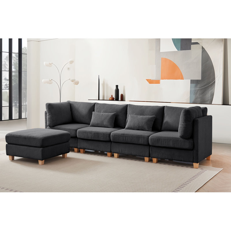 Jakori 110,24 po, Tissu gris foncé