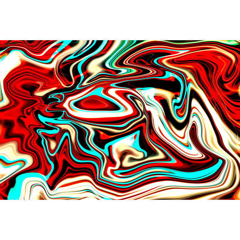 Neon Storm Print by Adam Sherbell, 17.25" H x 21.25" W x 0.875" D