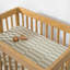 Stripe Muslin All-Stages Bassinet Sheet-476605196