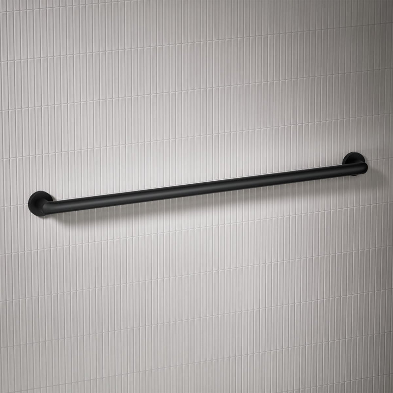 Kumin Grab Bar, Matte Black, 36" W