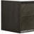 36" Floating Single Sink Solid Wood Dark Brown Oak Transitional Bath Vanity with Engineered Marble Top-881959161