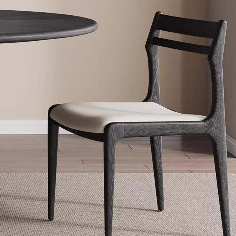 Chaises de salle à manger modernes et confortables, Noir/gris