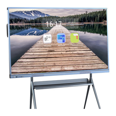 JYXCN 4K Smart Board All-in-One Touch Screen, Interactive Whiteboard with Dual System & Cloud Sharing Great for Classroom, Office & Presentations?