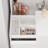 Lighted Mirror Beauty Organizer With Storage Drawers-5587308