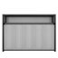 Lit escamotable simple avec tablettes et port USB, cadre de lit mural en métal pliable et peu encombrant pour chambre d'amis ou bureau à domicile-1800483038