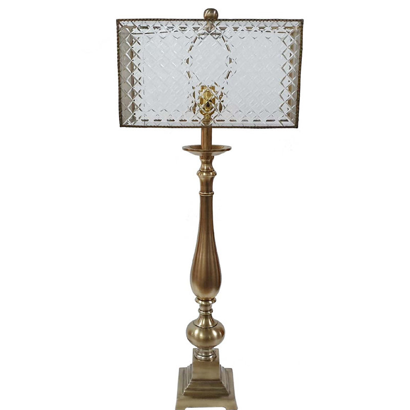 Lampe dorée 34,5 po Hackman