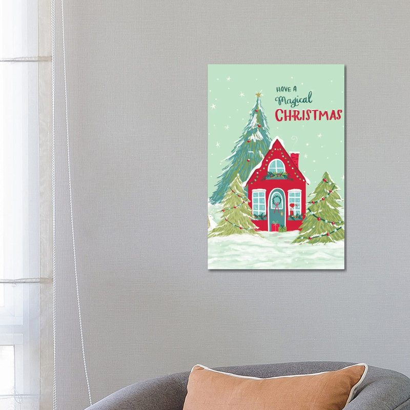 Magical Christmas VI by Amanda Mcgee - Wrapped Canvas Print, 66.04cm H x 45.72cm W x 1.905cm D