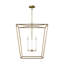 Ellen Degeneres Viota 4 Light Dining Room Entry Hallway Pendant-829677350-829677348