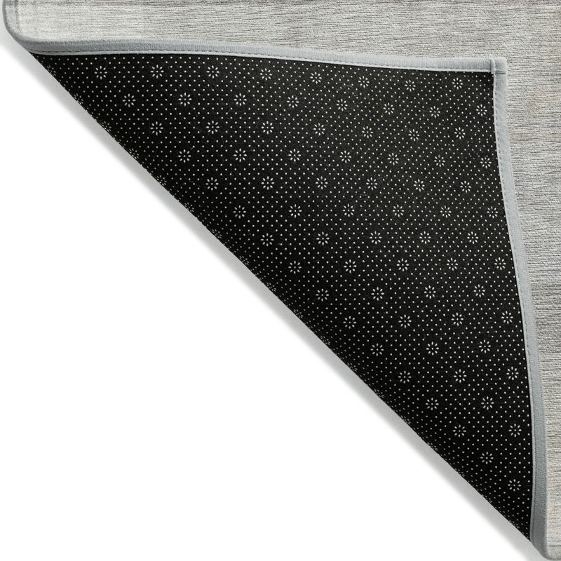 Tapis taupe / intérieur taupe Julieta, Rectangle 1 pi 8 po x 2 pi 6 po