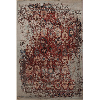 Beige Abstract Traditional Pattern Vintage Decorative Machine Washable Area Rug