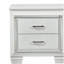 Glamour Design Furniture Room 1pc Table de chevet 2X tiroirs-1091692649