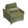 32" Folding Single Couch Deep Seat Sofa Bed For Living Room And Office
