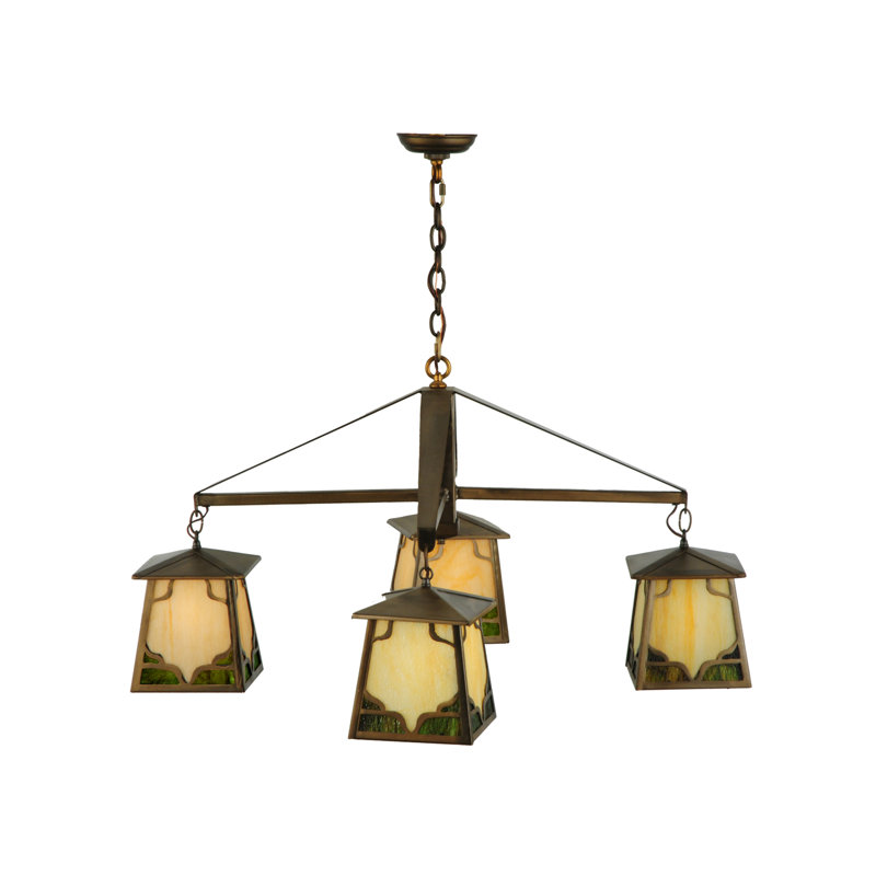 Rustic Lodge 4 - Light Chandelier