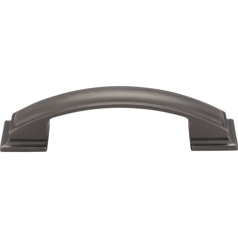 Annadale Bar Pull, Brushed Pewter, 3 3/4"