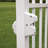 Locking Gravity Latch with Two-Sided Key Entry and Push Button-70104240