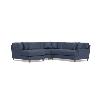 Bernhardt Mila 4-Piece Fabric Sectional
