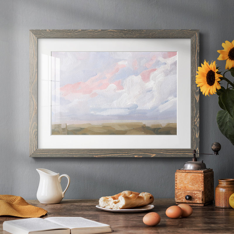 " Sandbridge Beach I ", 14" H x 20" W, Gray