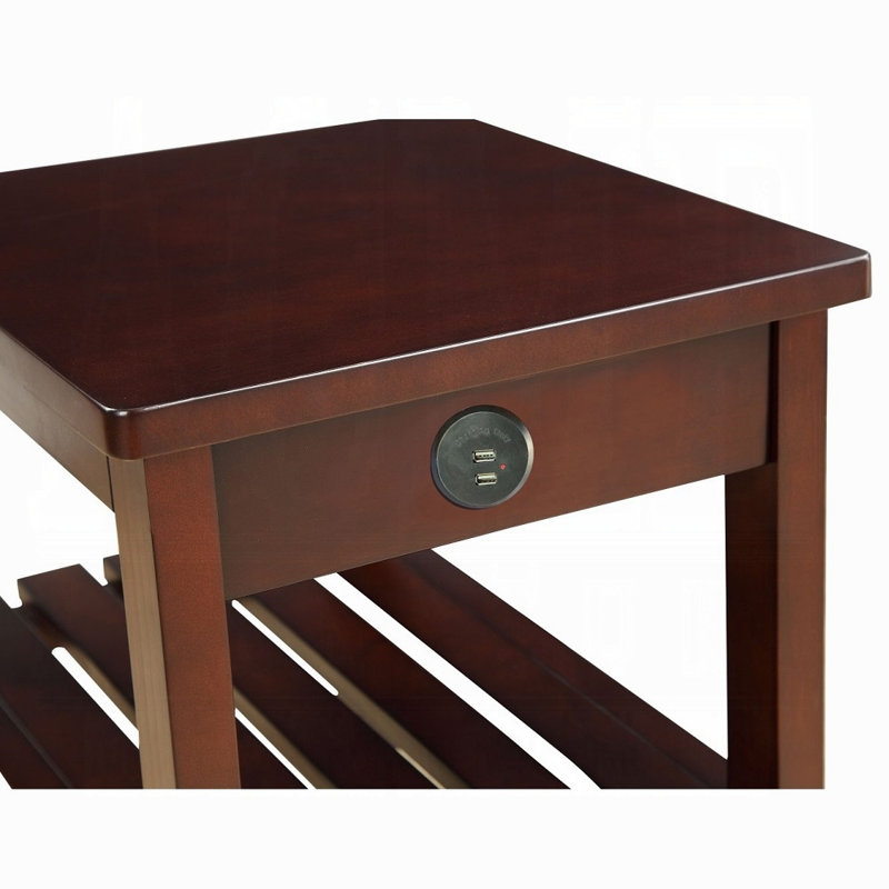 Table d'appoint Wasaki avec USB