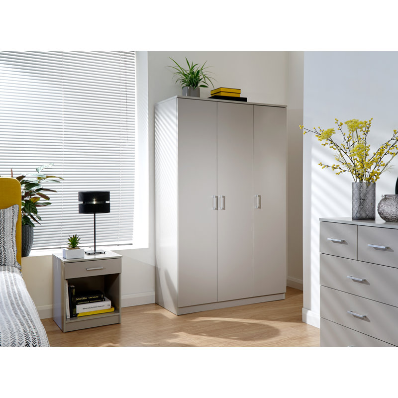 Charents Piece Bedroom Set, Grey