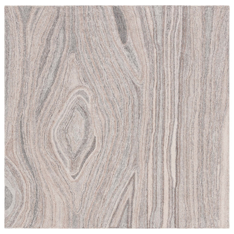 Charlie-Hannah Area Rug, Square 6'