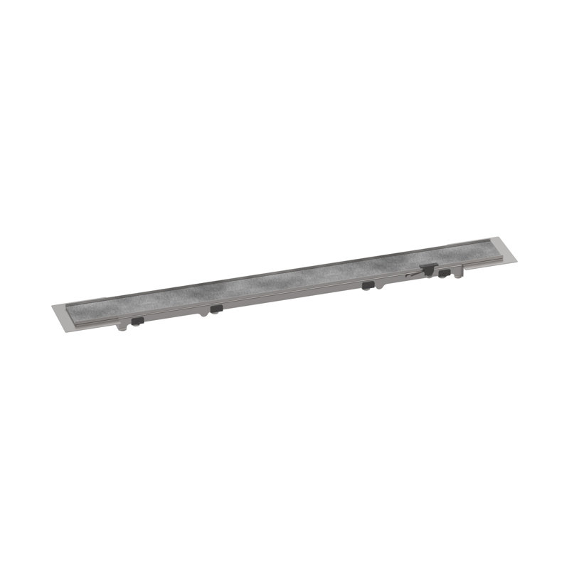 Rain Rock Trim Flex 23 5/8" Linear Grid Shower Drain