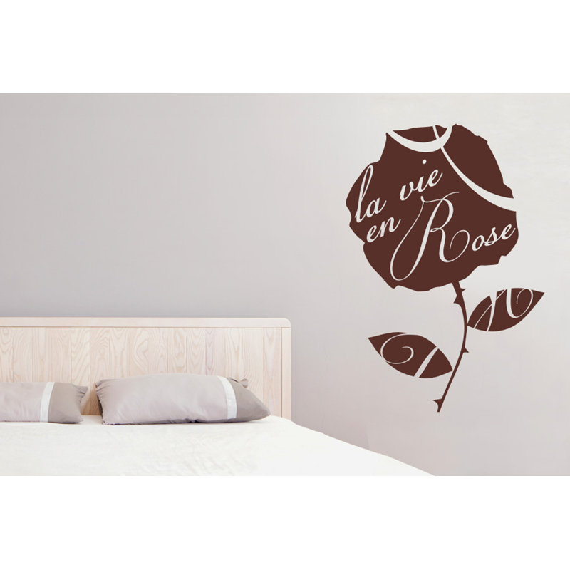 Plants & Flowers Wall Decal, Medium, Brown