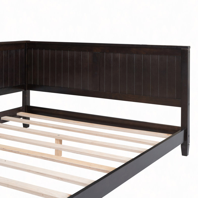 Wood Daybed/Sofa Bed, Full/Double, Espresso