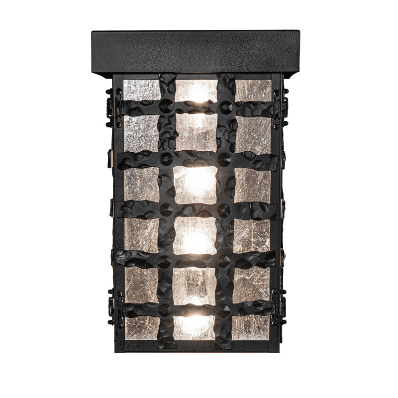 4 - Light Flush Mounted Sconce