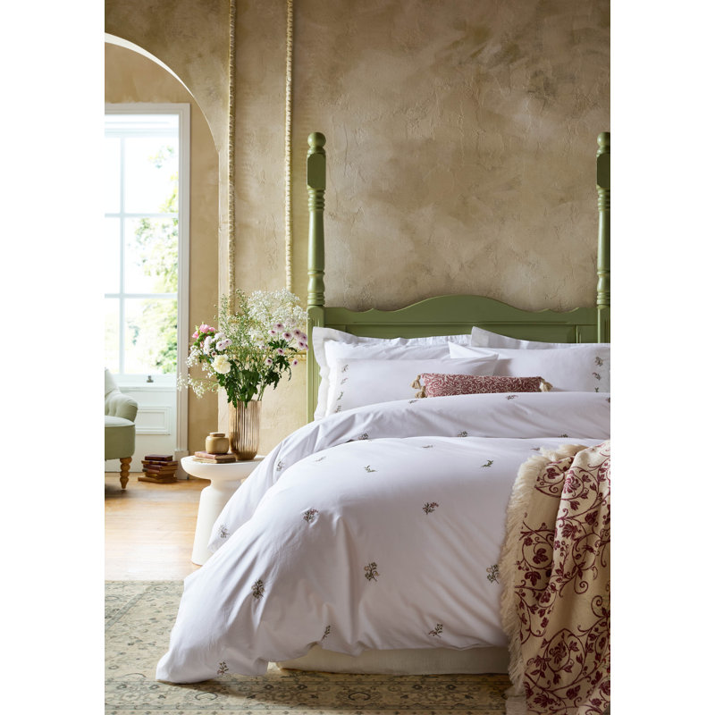 Historic Royal Palaces Bedding, Super King Duvet Cover Set+2 Standard Pillowcases