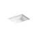 Verticyl Rectangular Undermount Bathroom Sink with Overflow